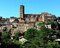 Sutri. Veduta da Villa Savorelli.