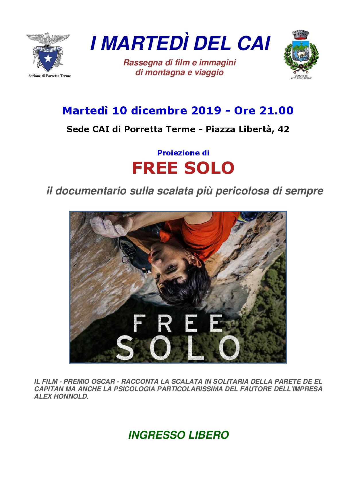 Locandina film Free Solo