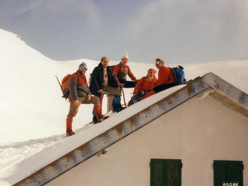 Inverno al sasseto 1986
