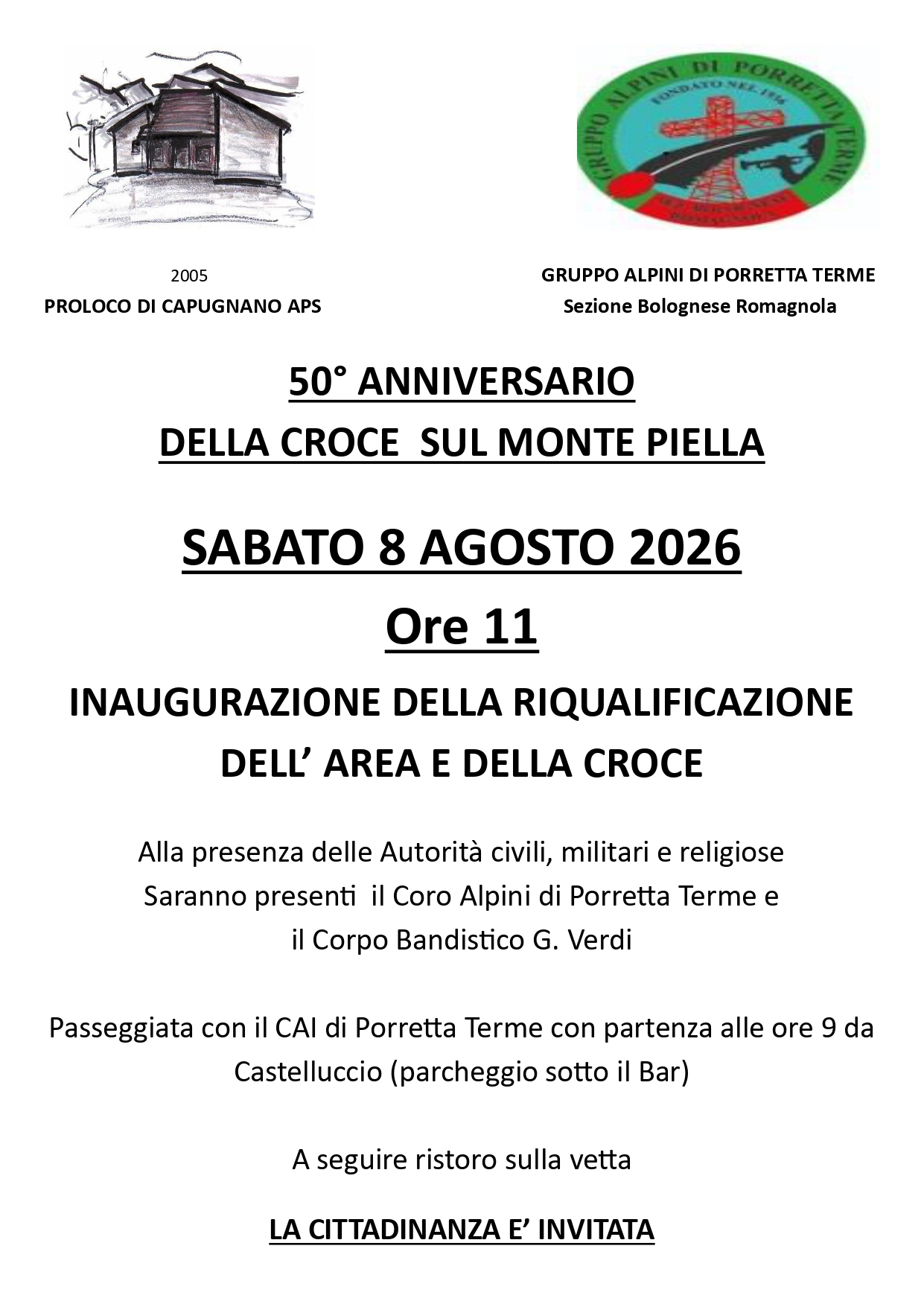 50 anni Croce Piella