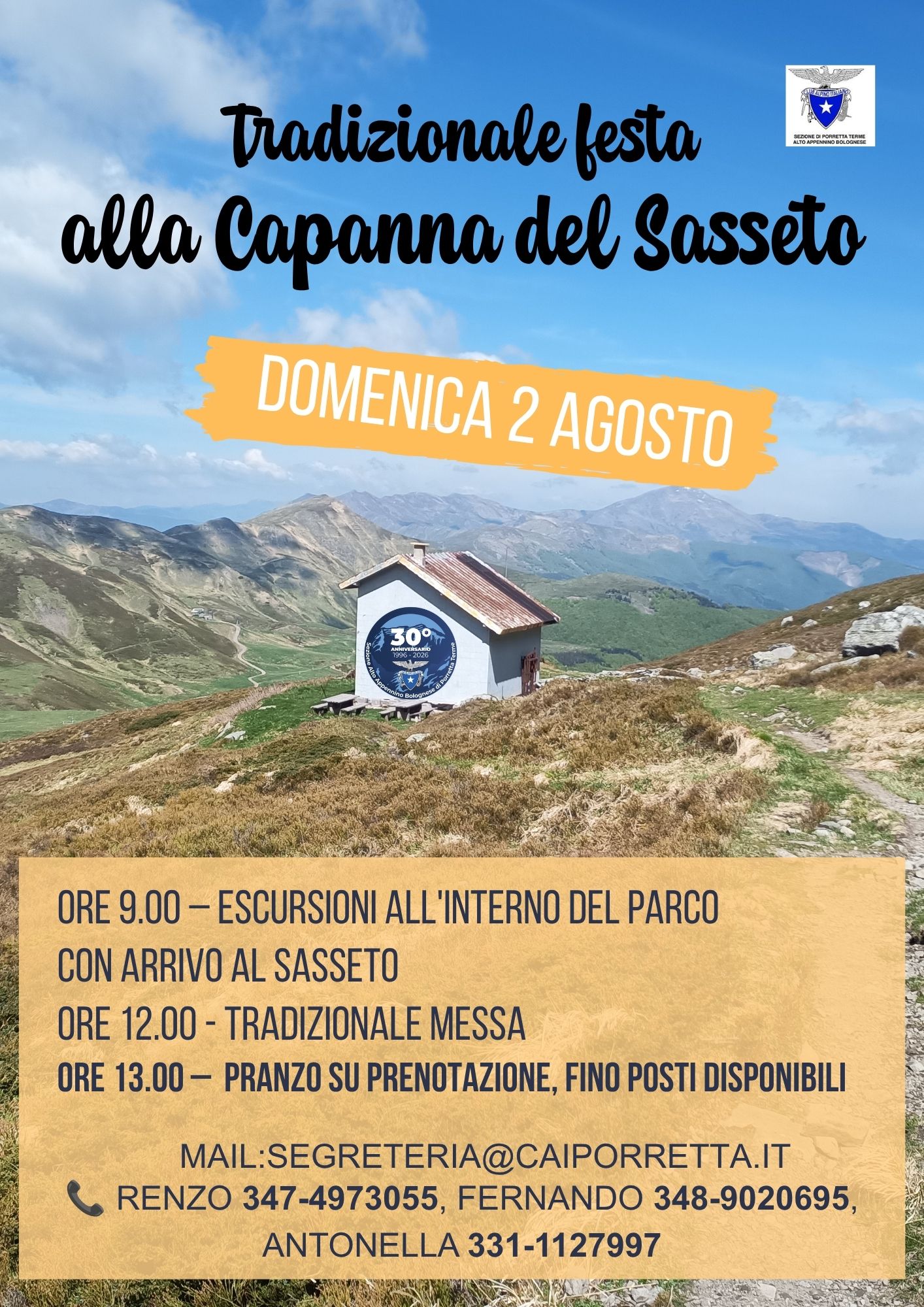 Sasseto 2 agosto
